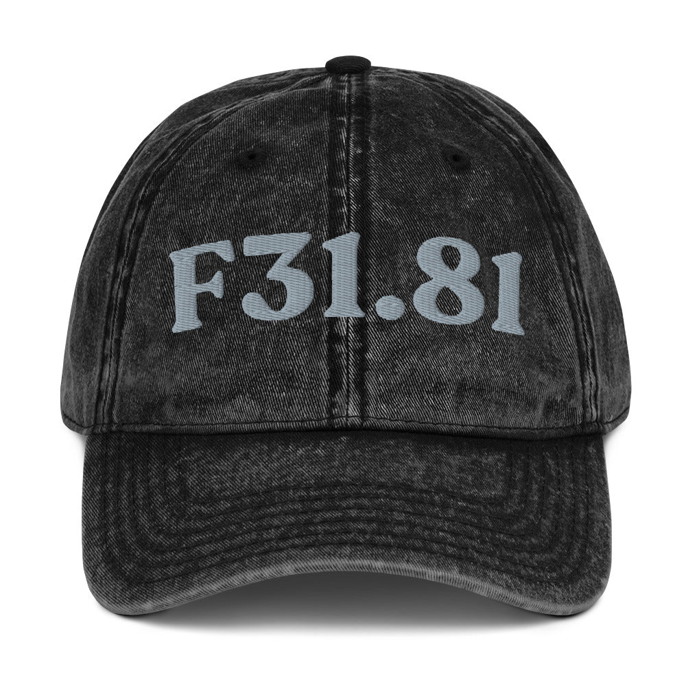 F31.81 Bipolar II Disorder - Black / Grey