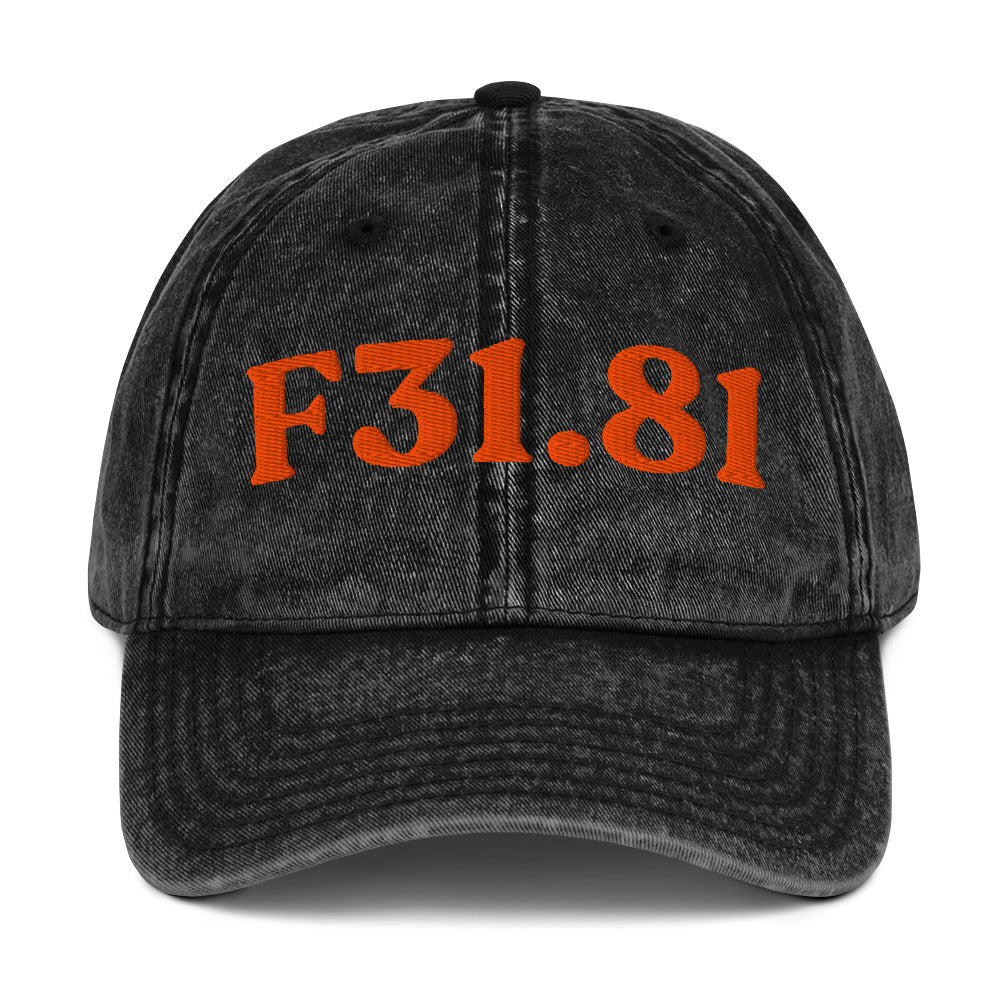 F31.81 Bipolar II Disorder - Black / Orange