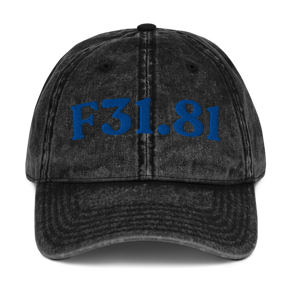 F31.81 Bipolar II Disorder - Black / Royal