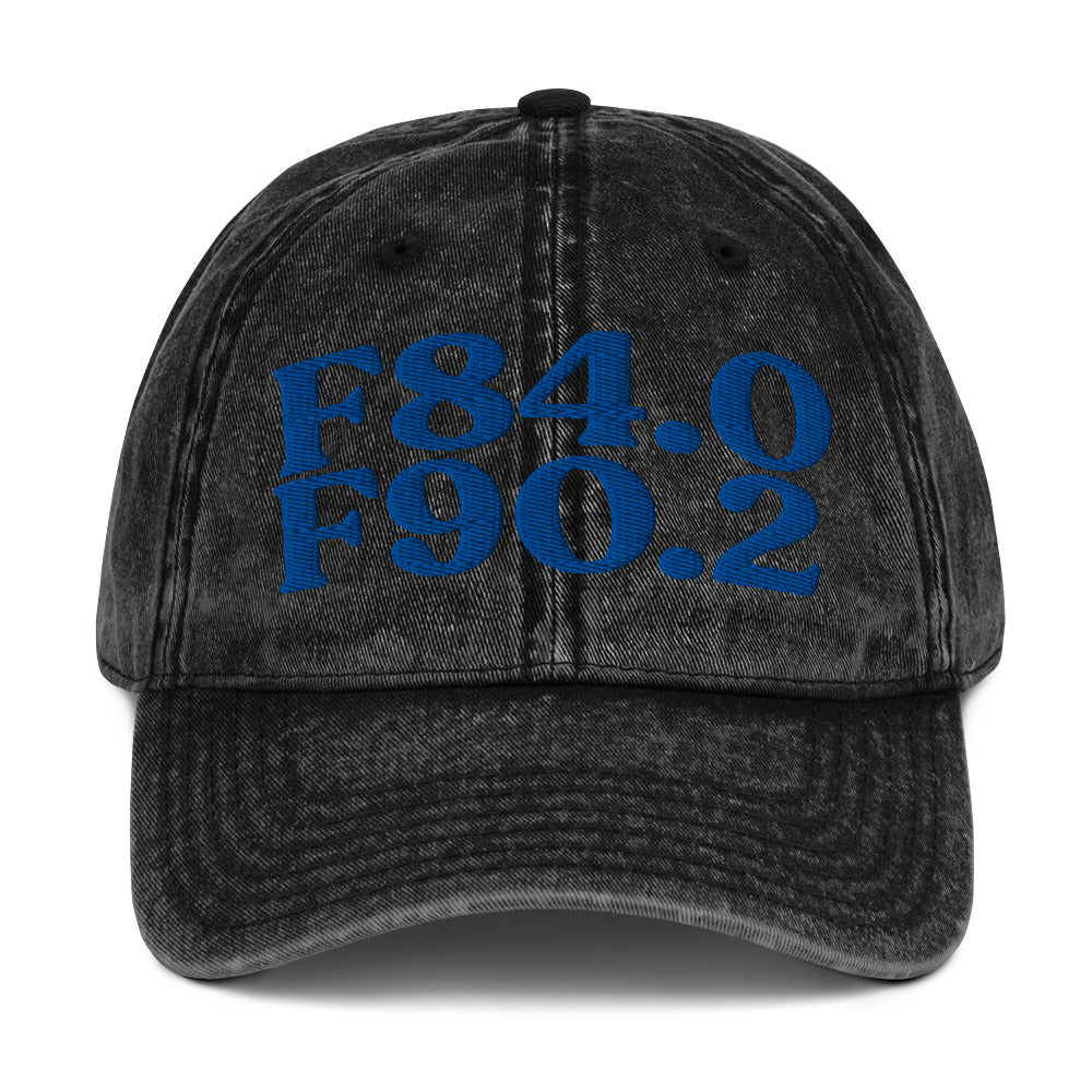 AuDHD (Autism + ADHD) - Black / Royal