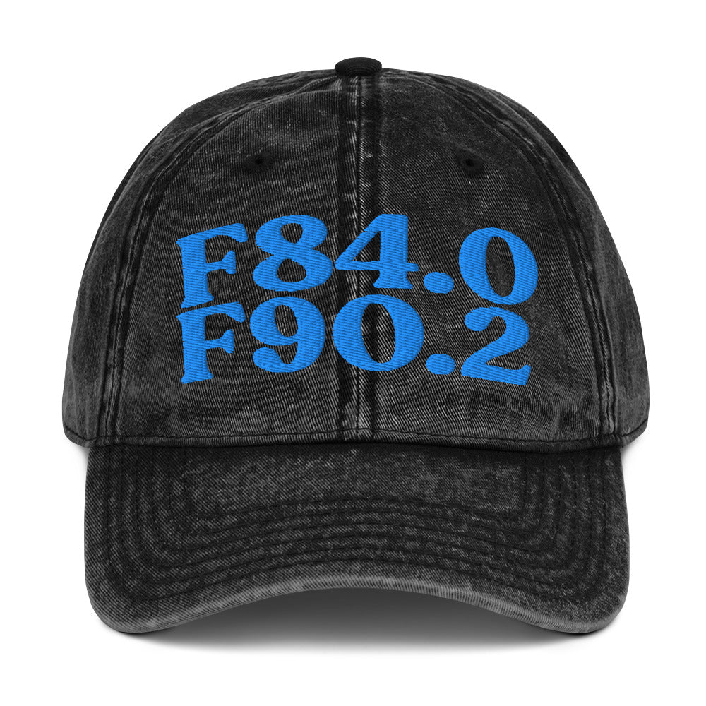 AuDHD (Autism + ADHD) - Black / Aqua/Teal