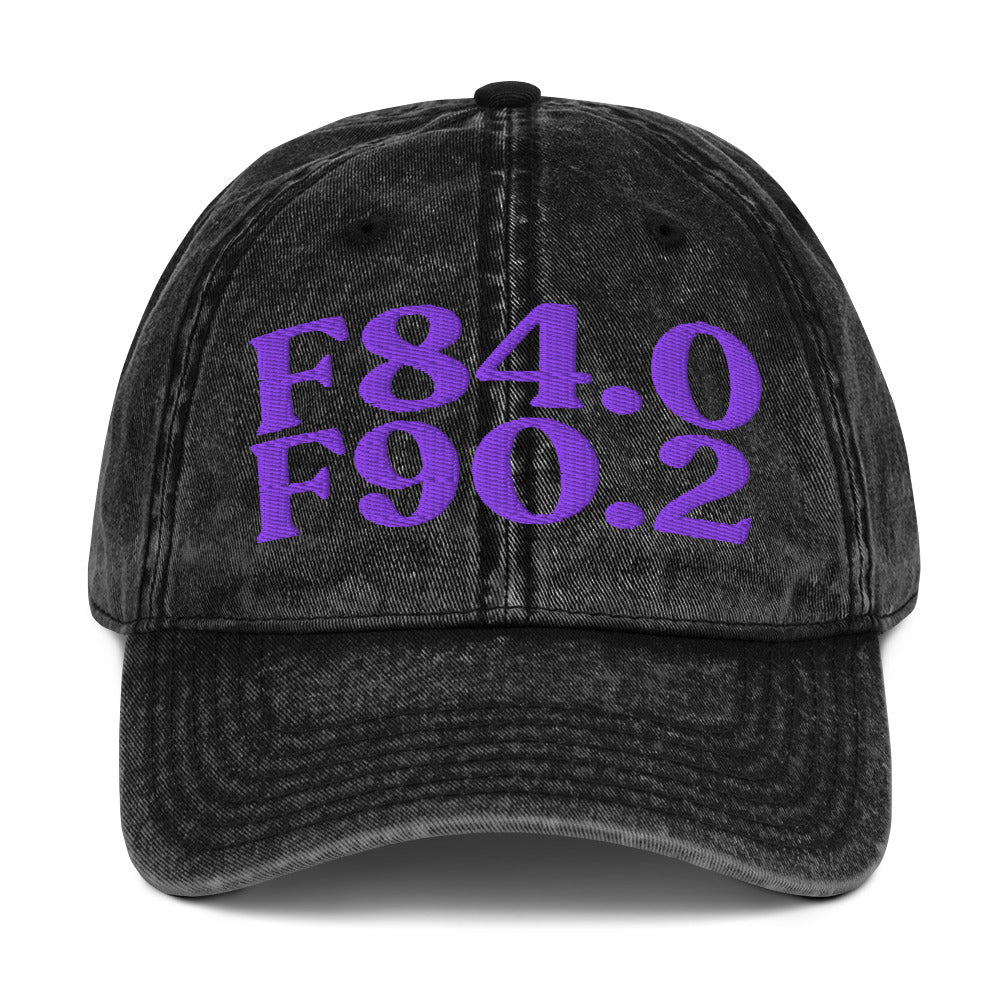 AuDHD (Autism + ADHD) - Black / Purple