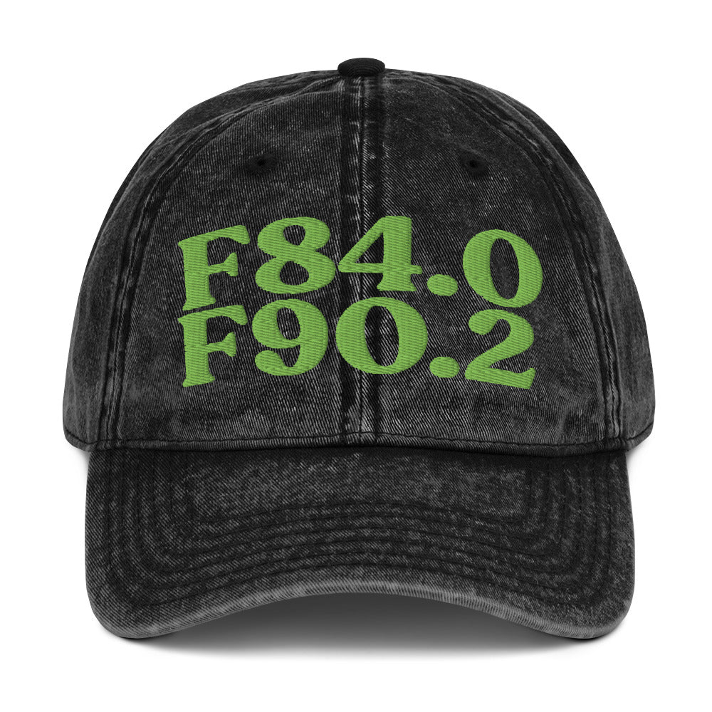 AuDHD (Autism + ADHD) - Black / Kiwi Green
