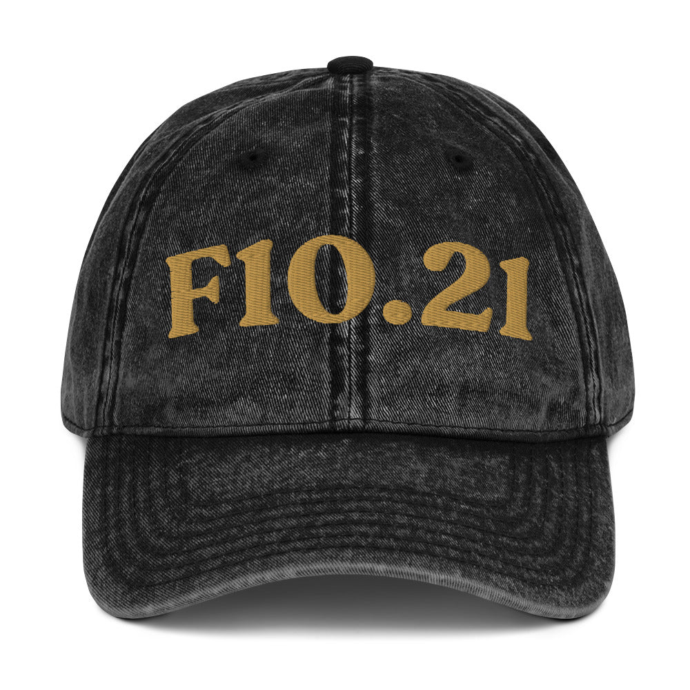 F10.21 Alcohol Use Disorder In Remission - Black / Old Gold
