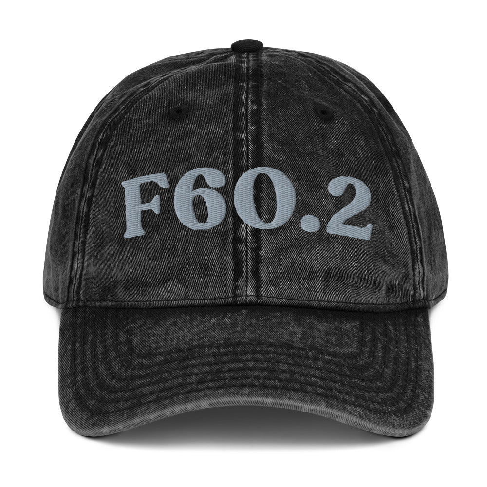 F60.2 Antisocial Personality Disorder - Black / Grey