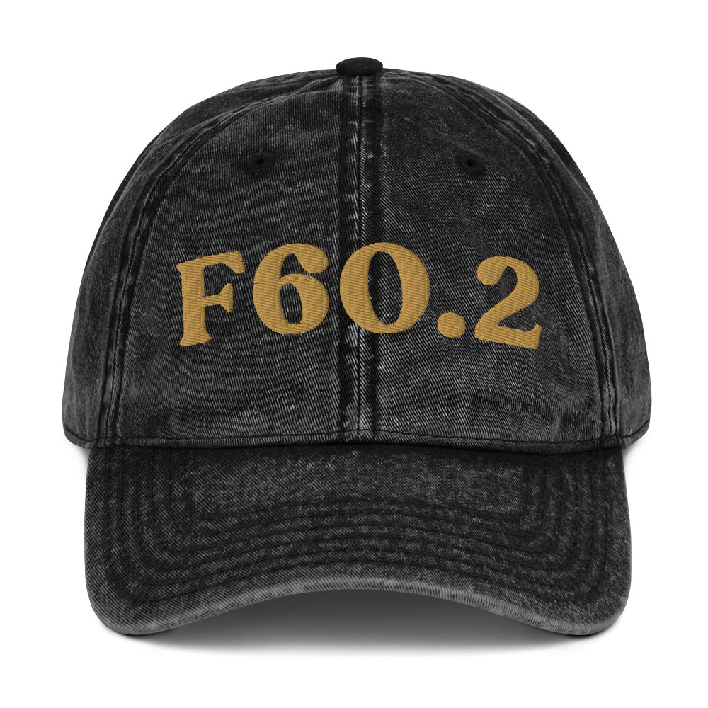 F60.2 Antisocial Personality Disorder - Black / Old Gold