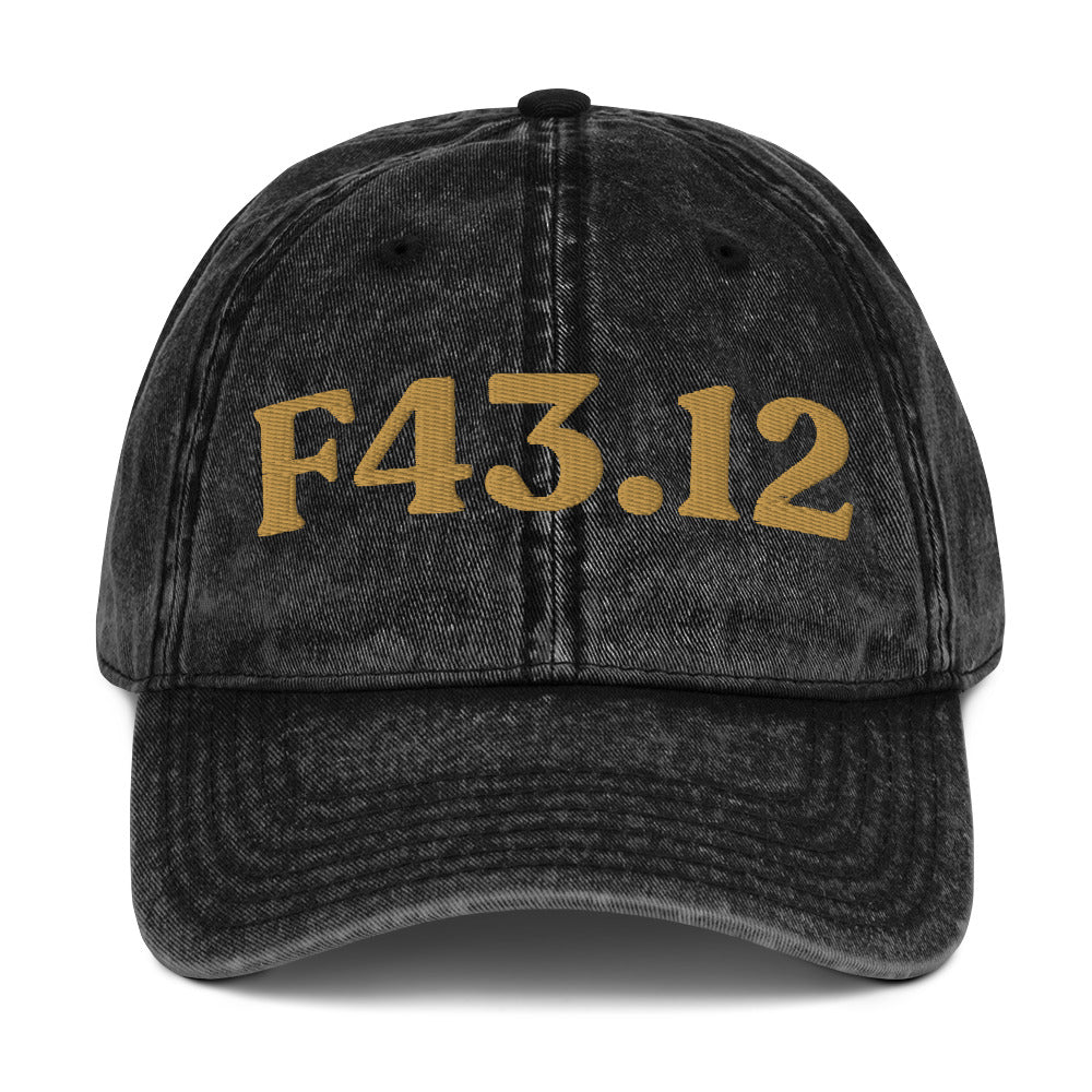 F43.12 Post-Traumatic Stress Disorder, Chronic - Black / Old Gold