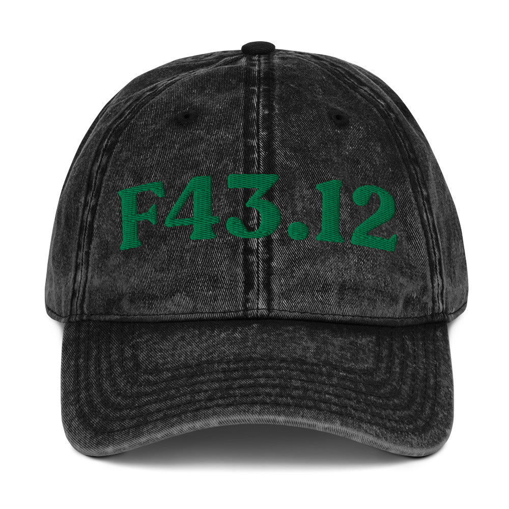 F43.12 Post-Traumatic Stress Disorder, Chronic - Black / Kelly Green