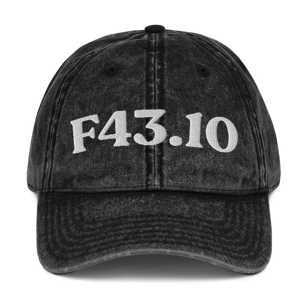 F43.10 Post-Traumatic Stress Disorder - Black / White