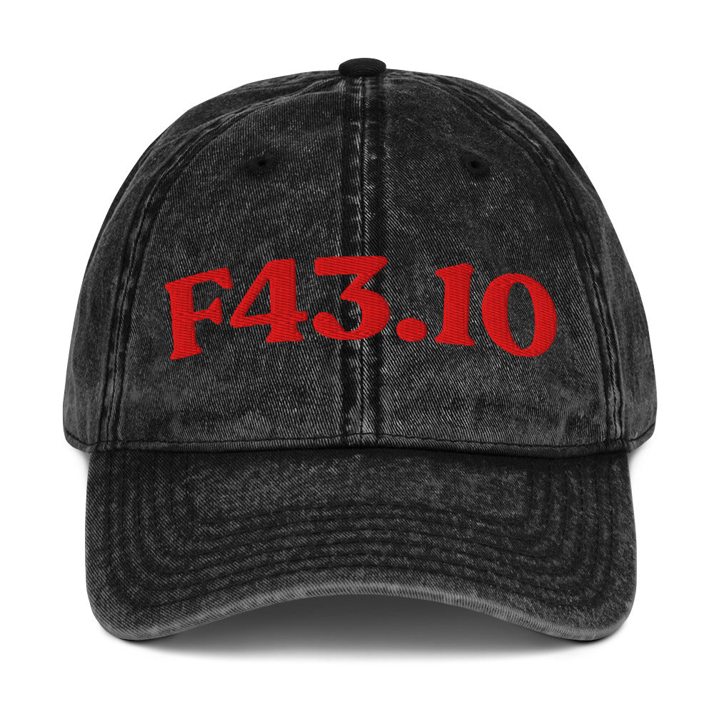F43.10 Post-Traumatic Stress Disorder - Black / Red