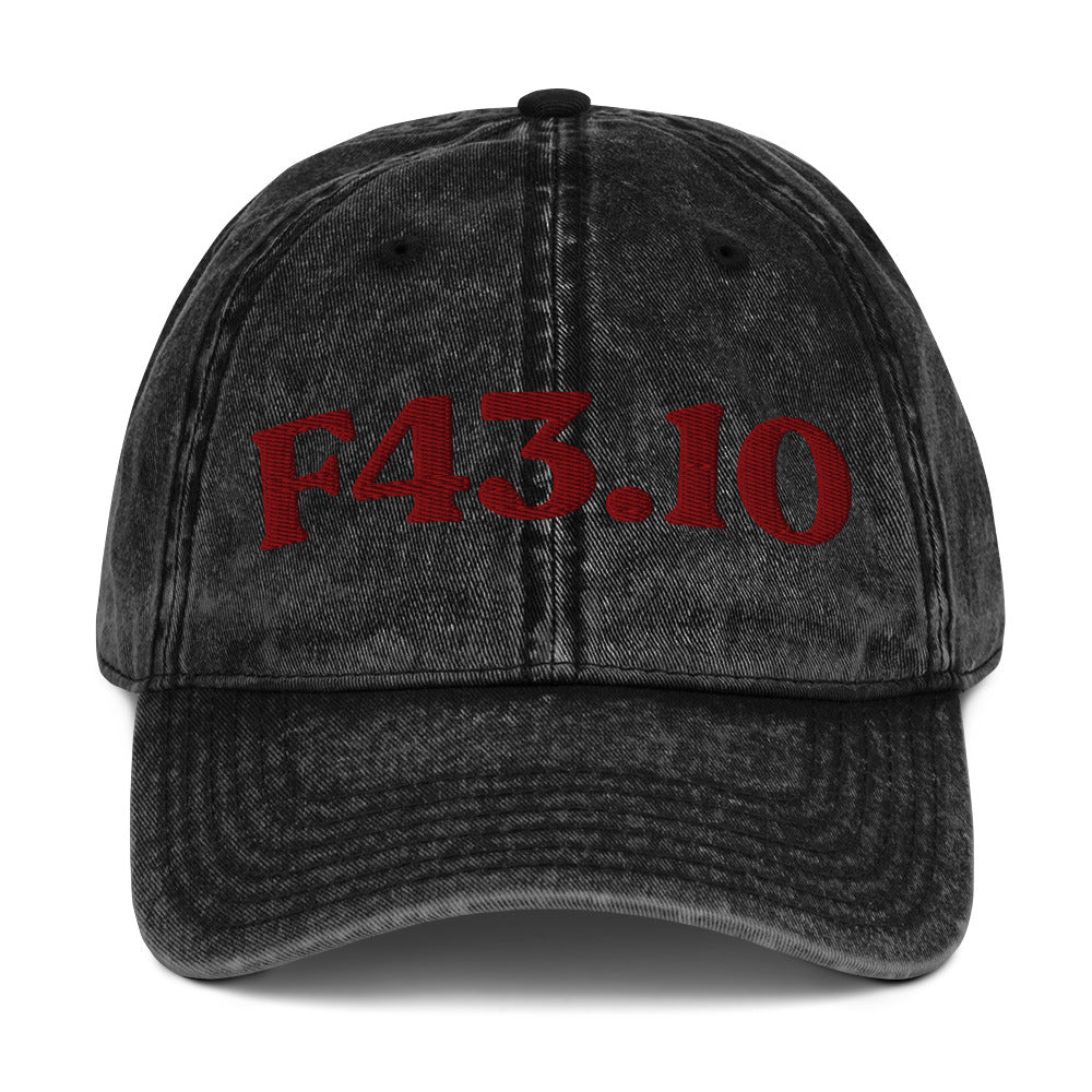 F43.10 Post-Traumatic Stress Disorder - Black / Maroon