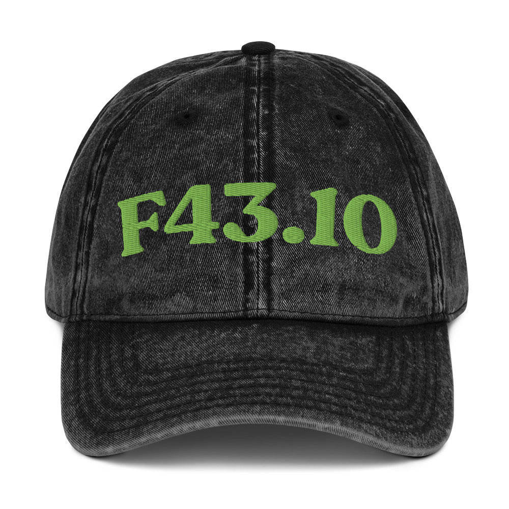 F43.10 Post-Traumatic Stress Disorder - Black / Kiwi Green