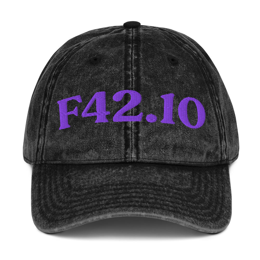 F42.10 Obsessive-Compulsive Disorder - Black / Purple