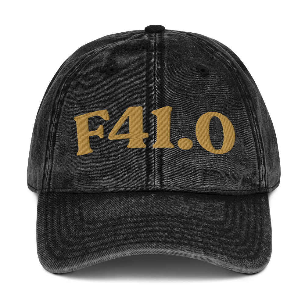 F41.0 Panic Disorder - Black / Old Gold