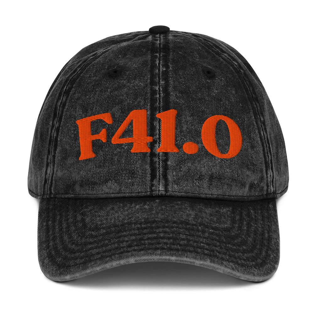 F41.0 Panic Disorder - Black / Orange