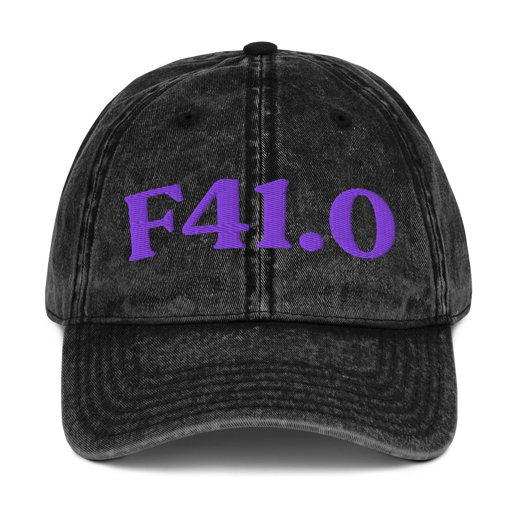 F41.0 Panic Disorder - Black / Purple