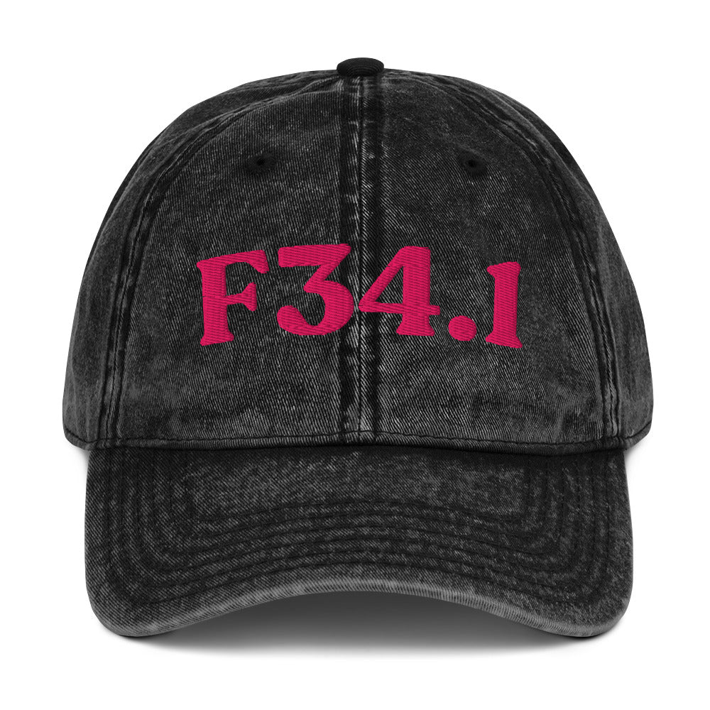 F34.1 Persistent Depressive Disorder - Black / Flamingo