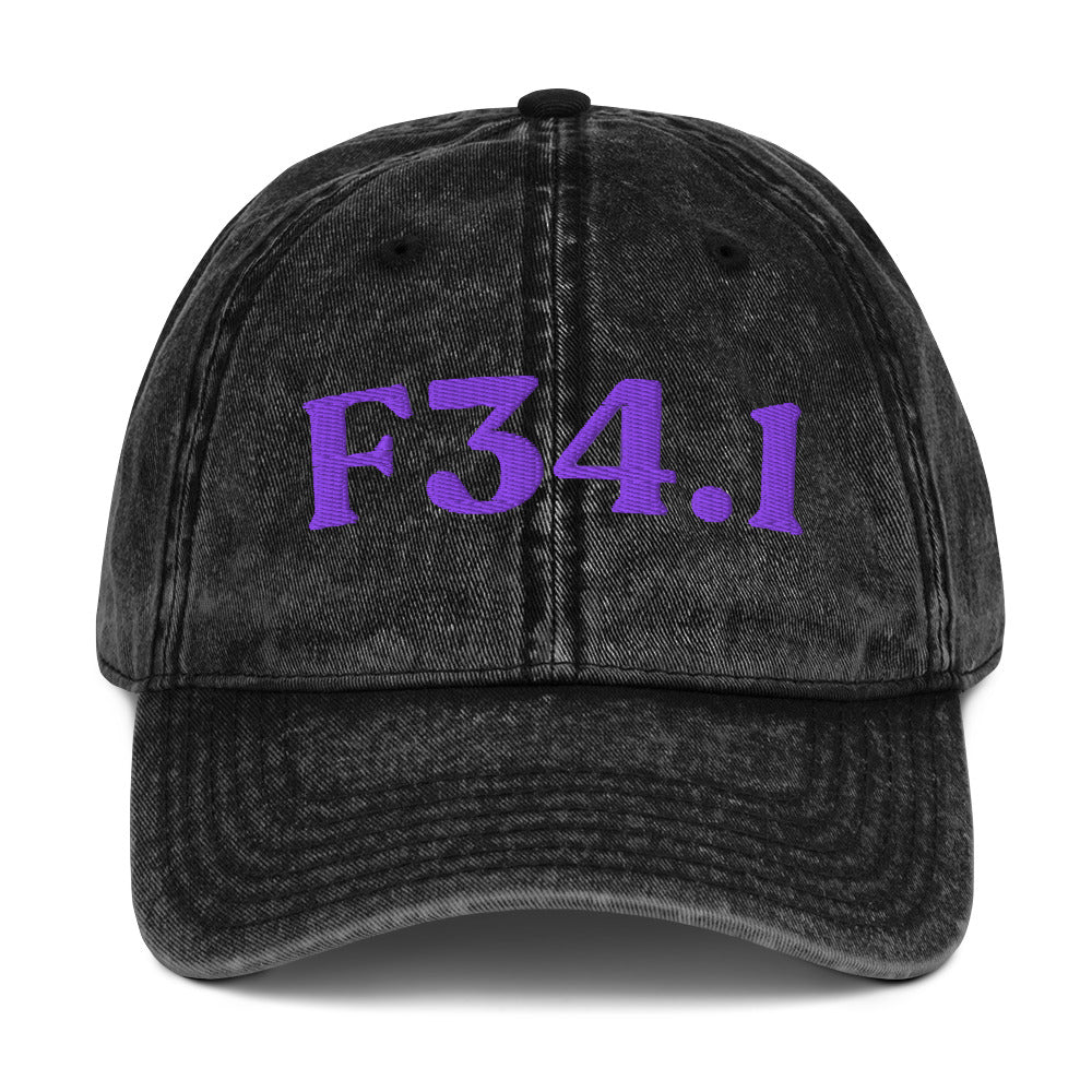 F34.1 Persistent Depressive Disorder - Black / Purple