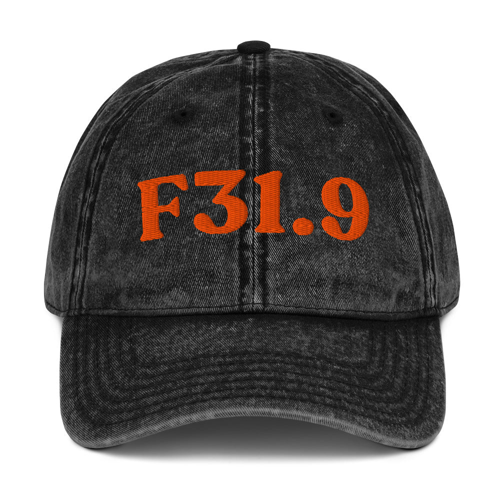 F31.9 Bipolar Disorder - Black / Orange