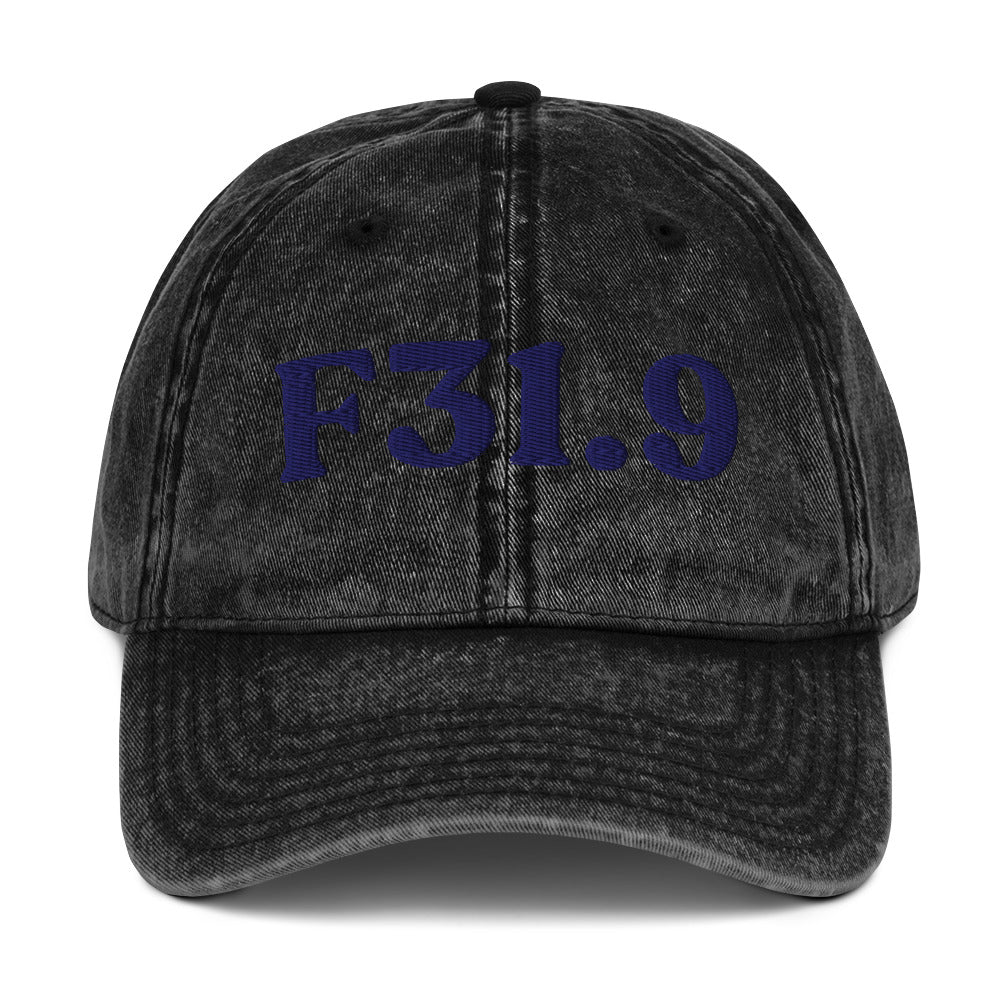 F31.9 Bipolar Disorder - Black / Navy