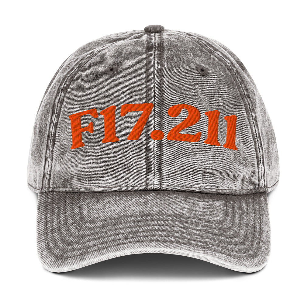 F17.211 Nicotine Dependence In Remission - Charcoal Grey / Orange
