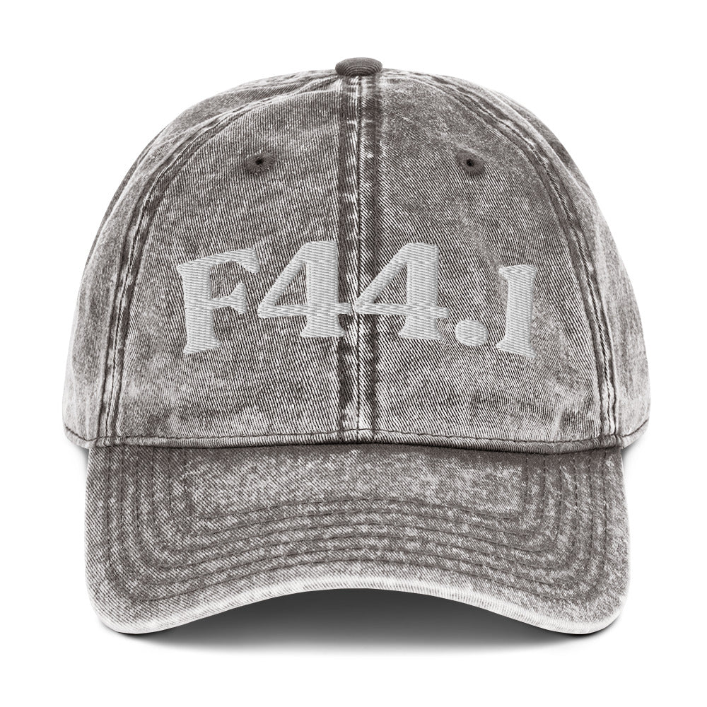 F44.1 Dissociative Fugue - Charcoal Grey / White