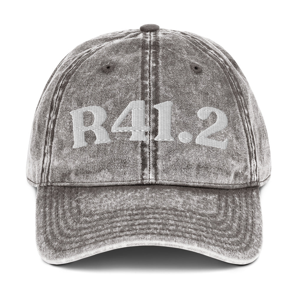 R41.2 Retrograde Amnesia - Charcoal Grey / White