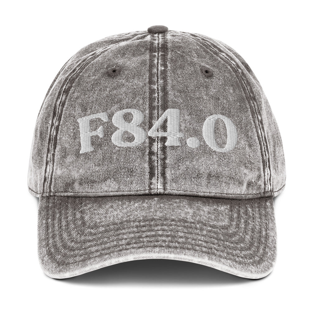 F84.0 Autism Spectrum Disorder - Charcoal Grey / White