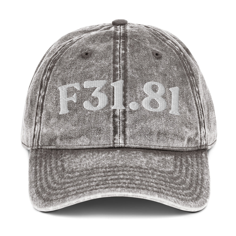 F31.81 Bipolar II Disorder - Charcoal Grey / White