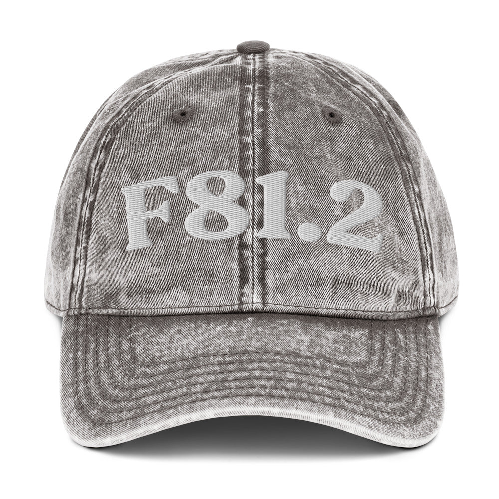 F81.2 Dyscalculia - Charcoal Grey / White
