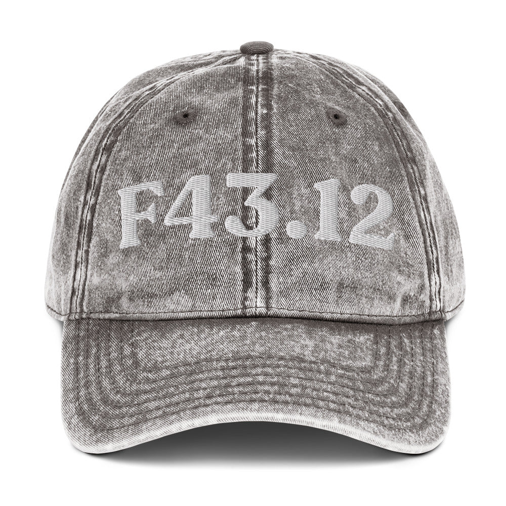 F43.12 Post-Traumatic Stress Disorder, Chronic - Charcoal Grey / White