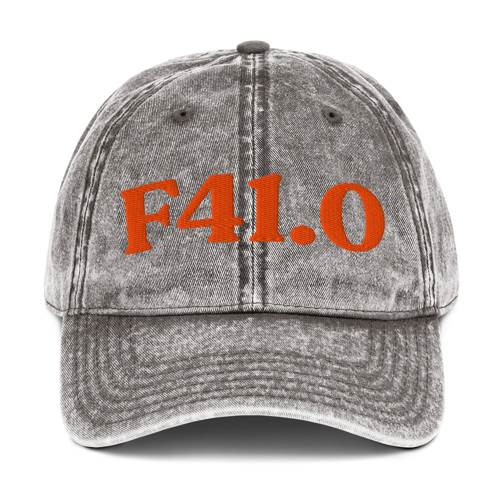 F41.0 Panic Disorder - Charcoal Grey / Orange