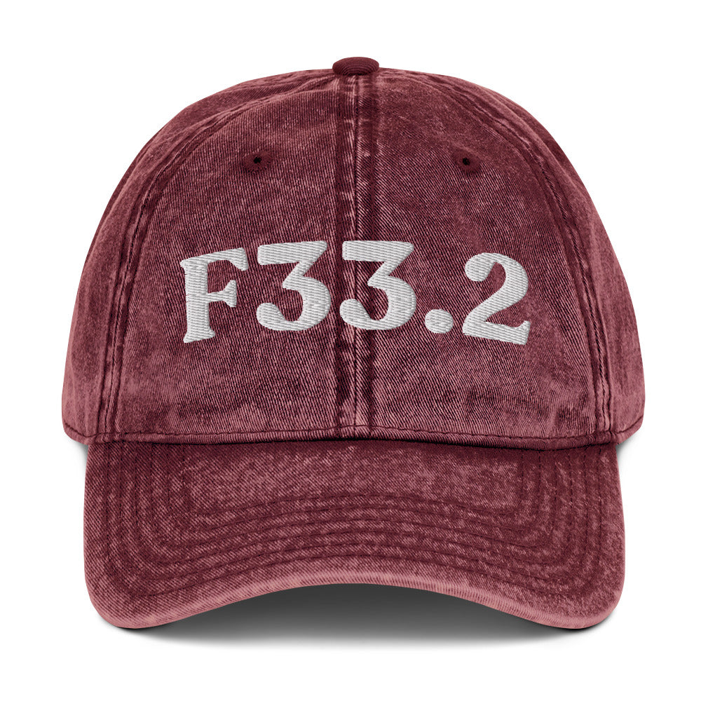 F33.2 Major Depressive Disorder, Recurrent Severe - Maroon / White