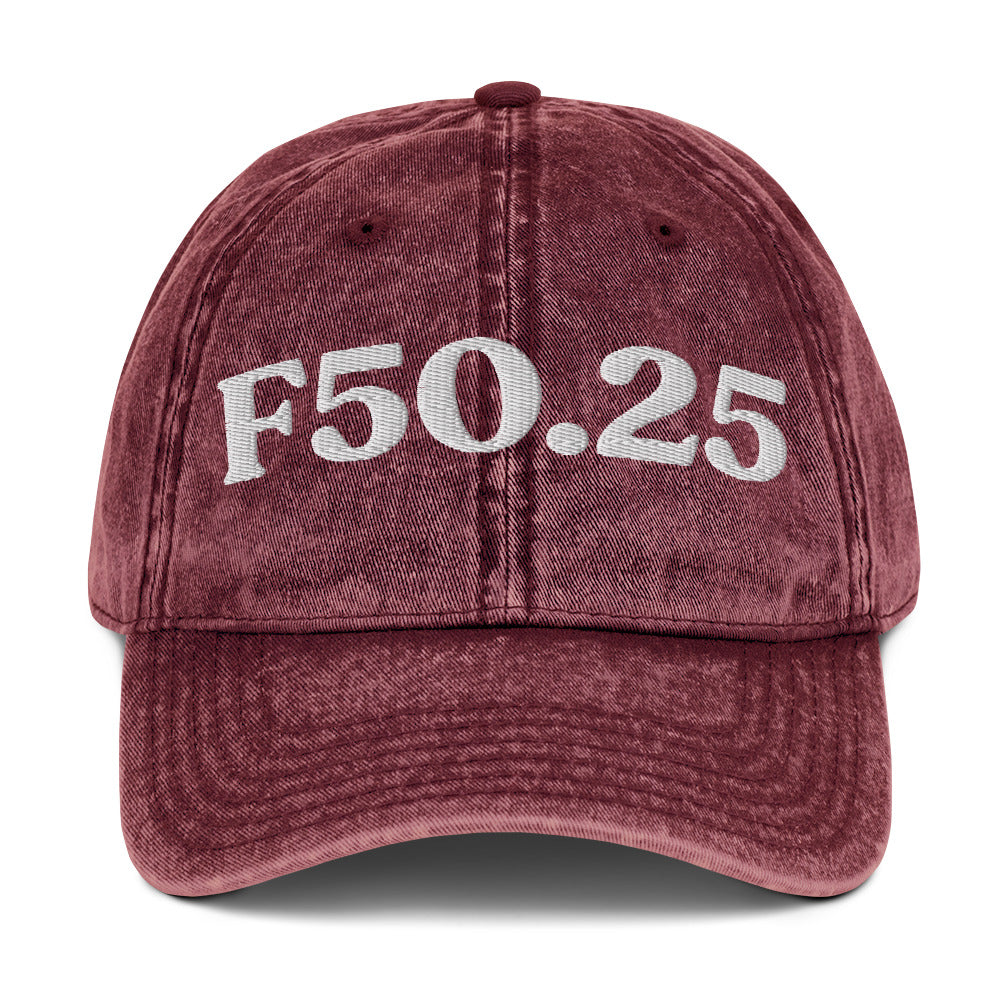 F50.25 Avoidant/Restrictive Food Intake Disorder (ARFID) - Maroon / White