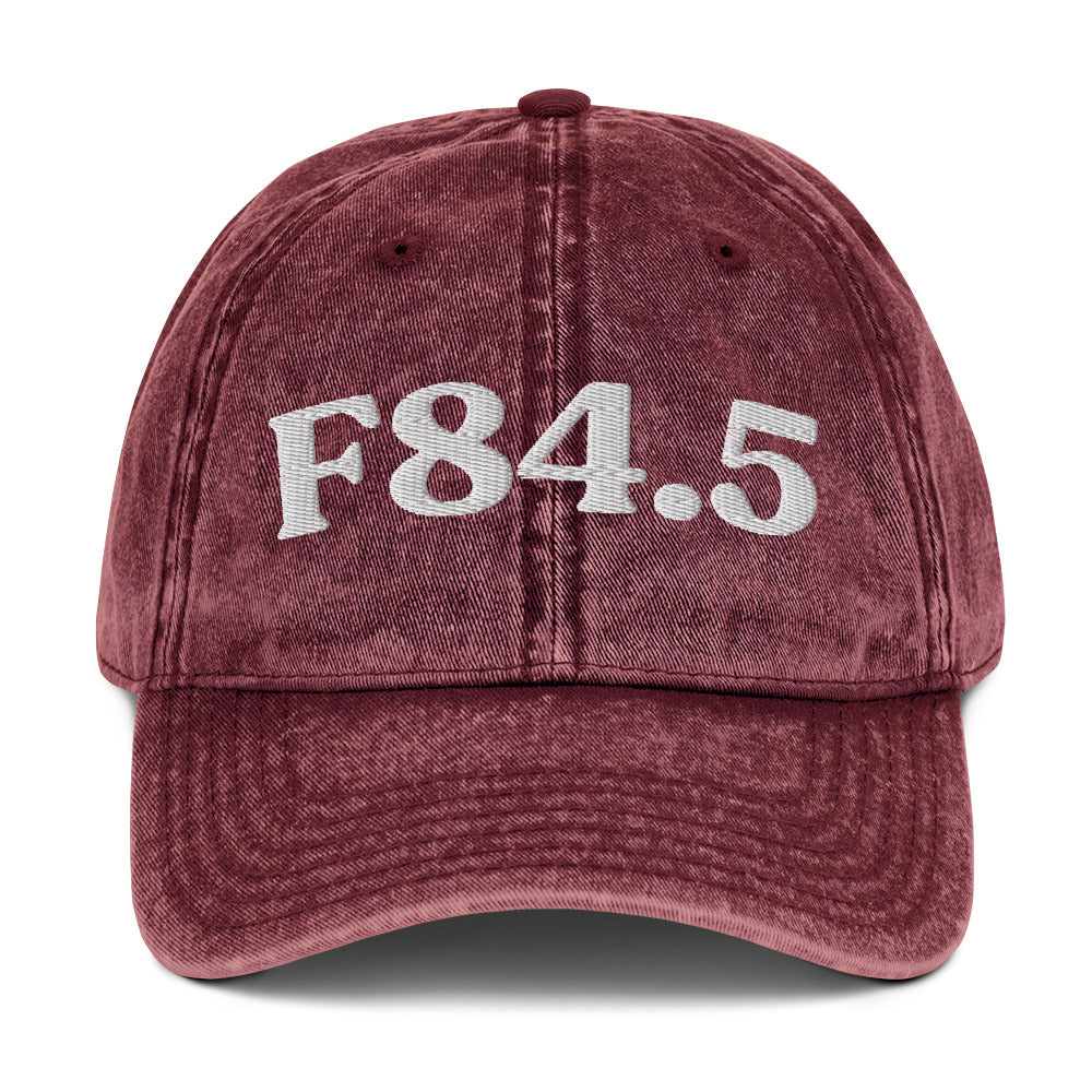 F84.5 Asperger Syndrome - Maroon / White