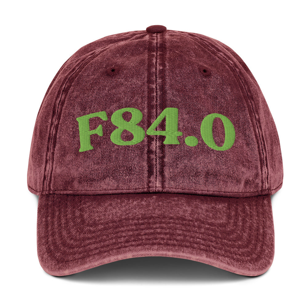 F84.0 Autism Spectrum Disorder - Maroon / Kiwi Green