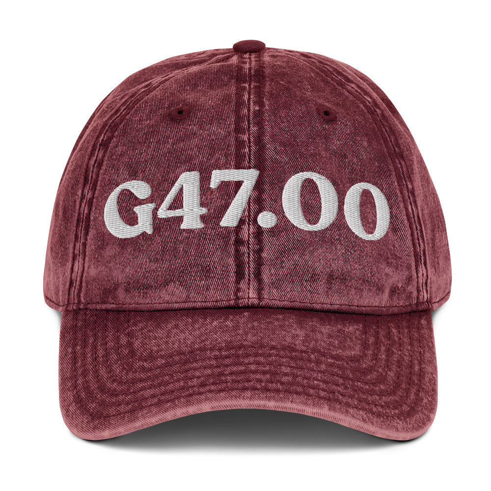 G47.00 Insomnia - Maroon / White