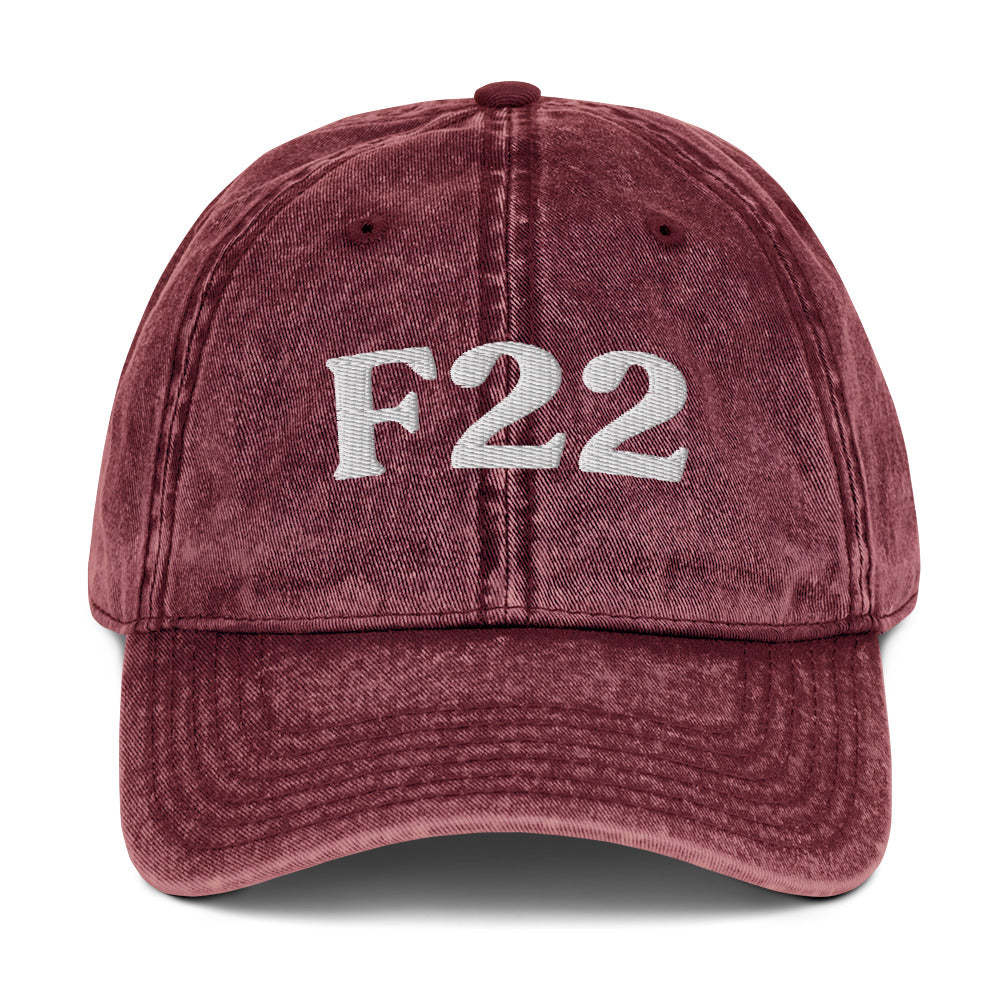 F22 Delusional Disorder - Maroon / White