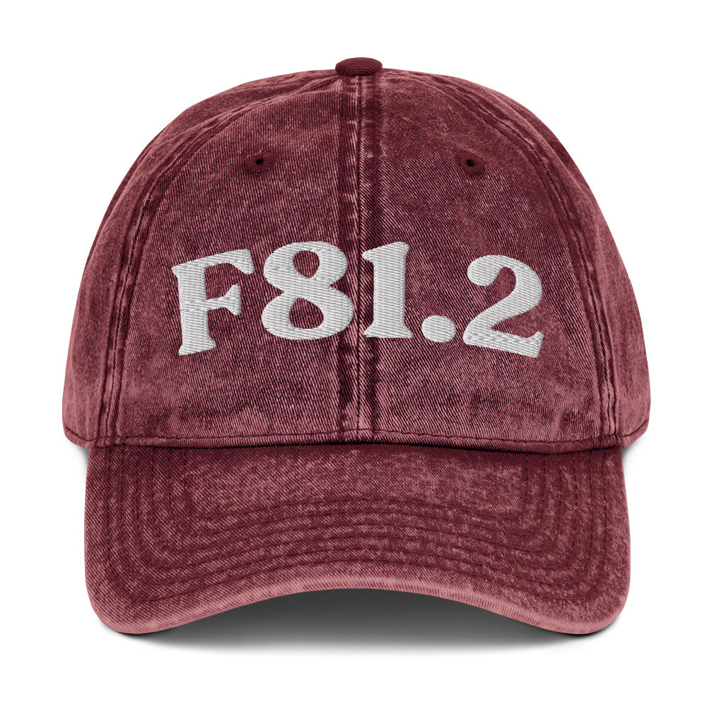 F81.2 Dyscalculia - Maroon / White