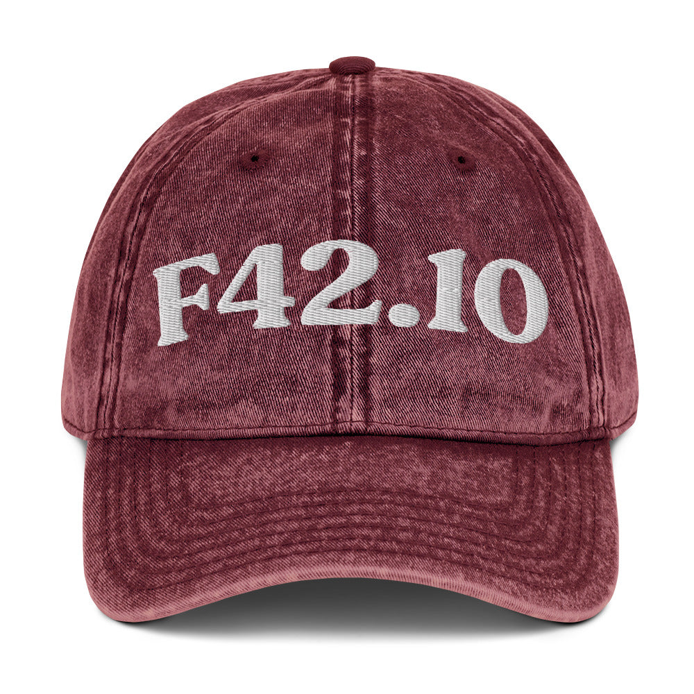 F42.10 Obsessive-Compulsive Disorder - Maroon / White