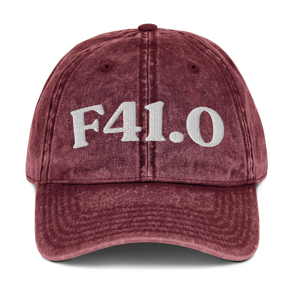 F41.0 Panic Disorder - Maroon / White