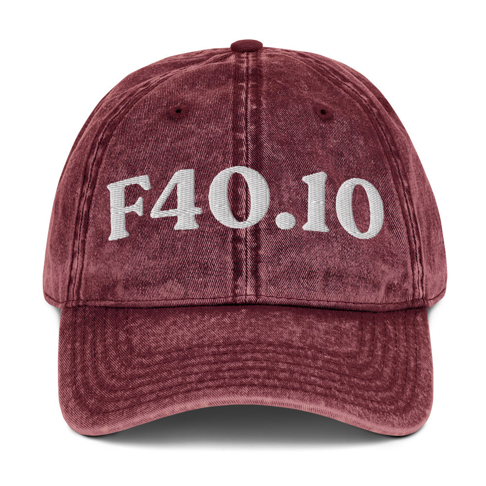 F40.10 Social Anxiety Disorder - Maroon / White