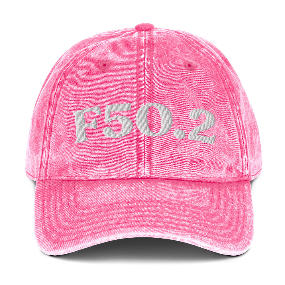 F50.2 Bulimia Nervosa - Pink / White