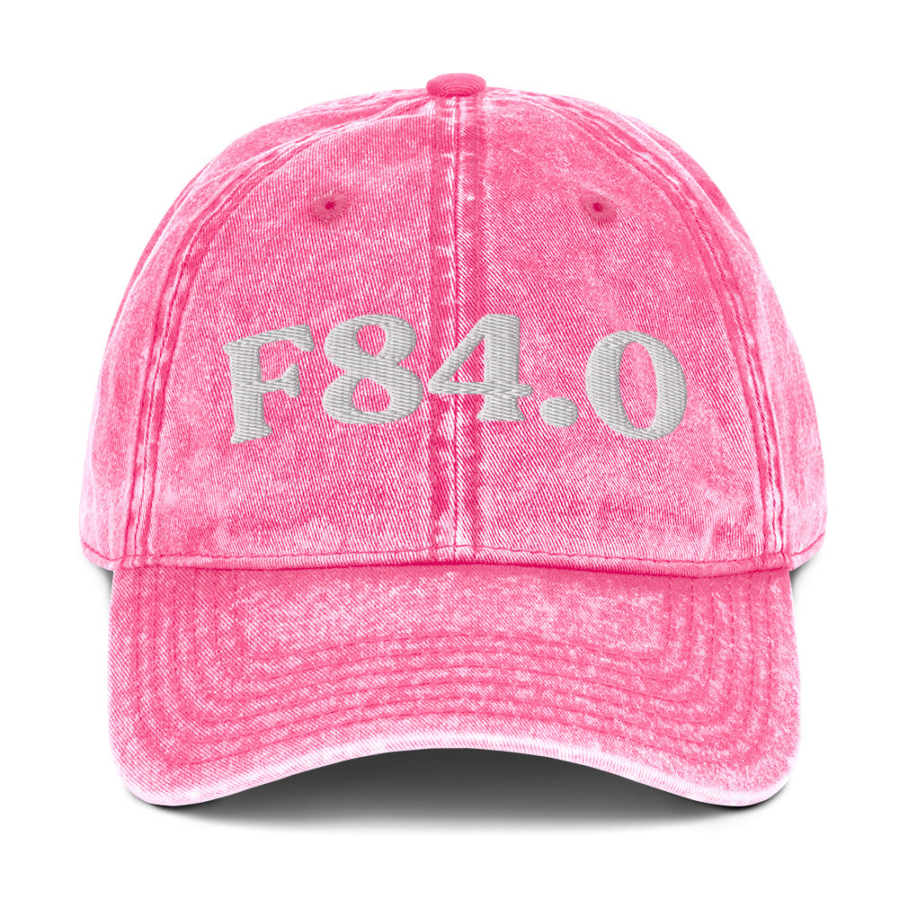 F84.0 Autism Spectrum Disorder - Pink / White
