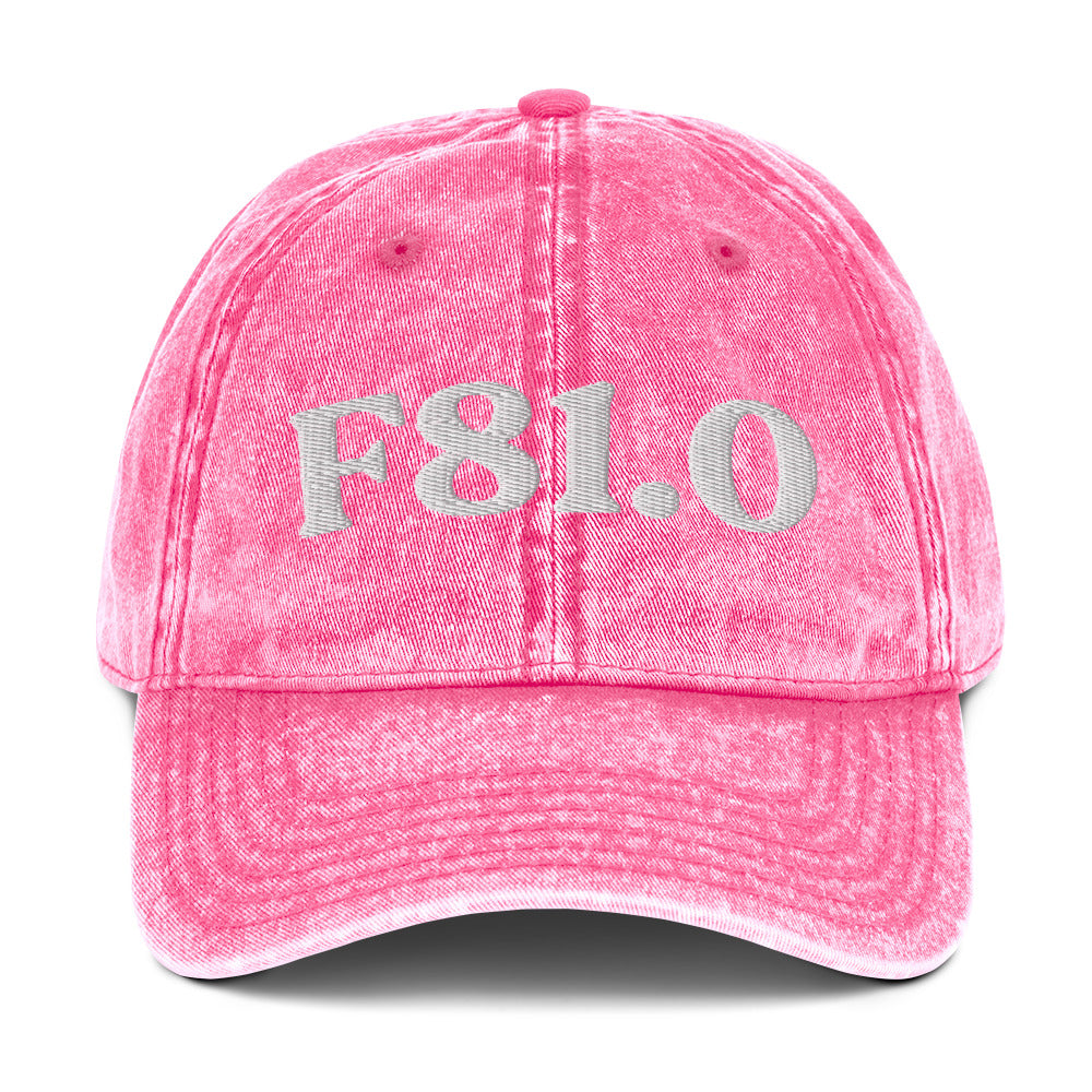 F81.0 Dyslexia - Pink / White