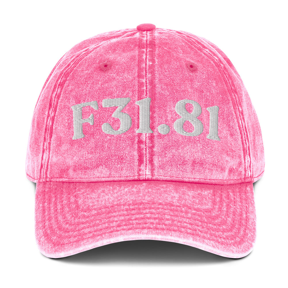 F31.81 Bipolar II Disorder - Pink / White
