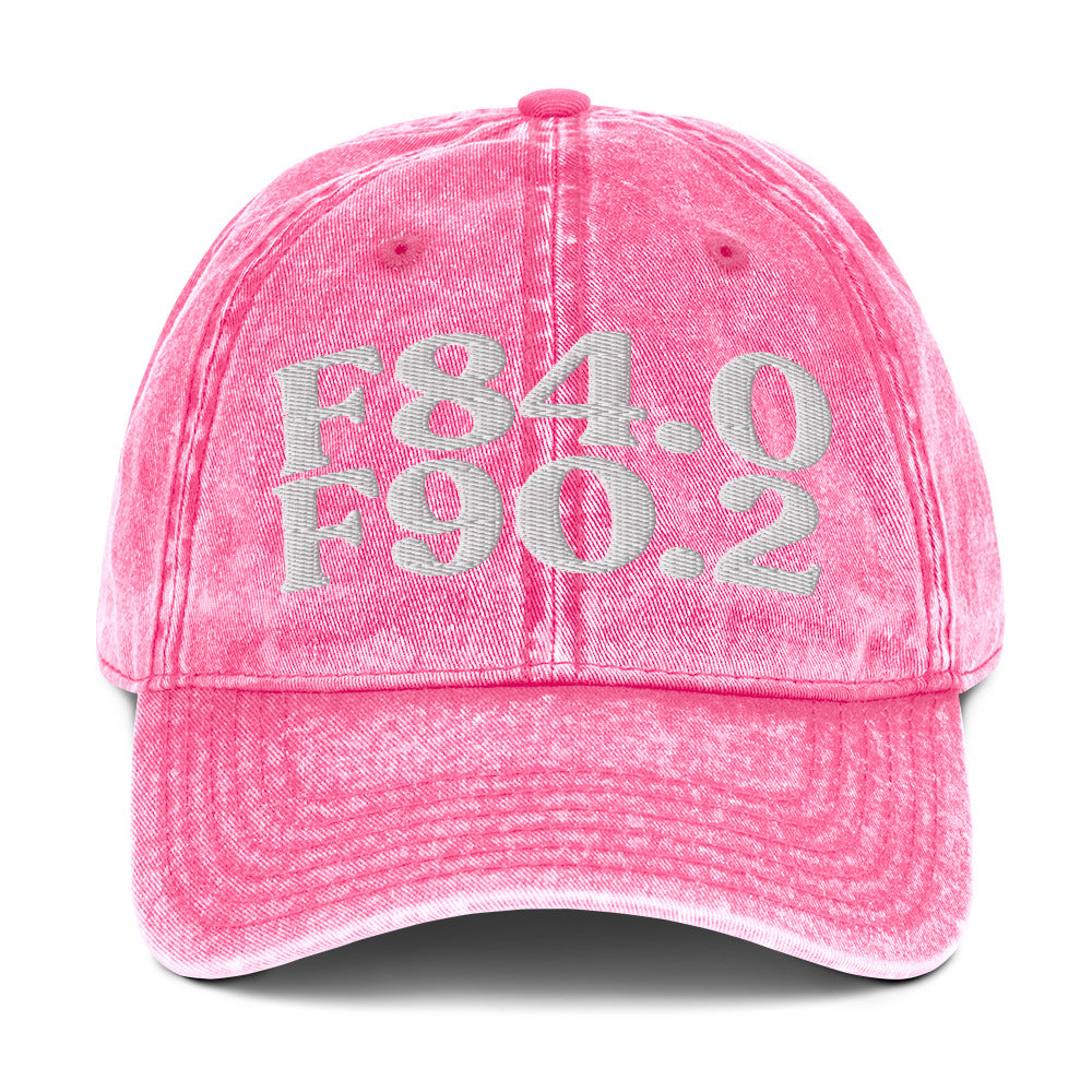 AuDHD (Autism + ADHD) - Pink / White