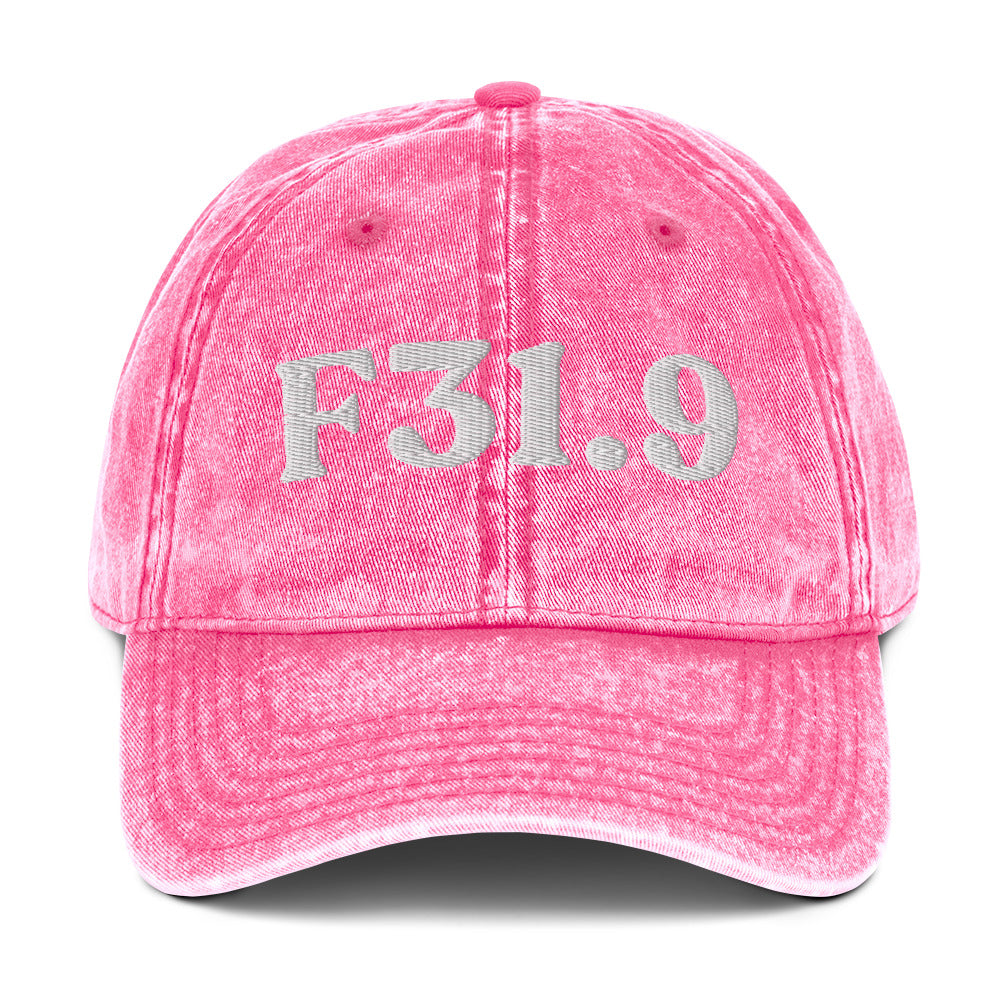 F31.9 Bipolar Disorder - Pink / White