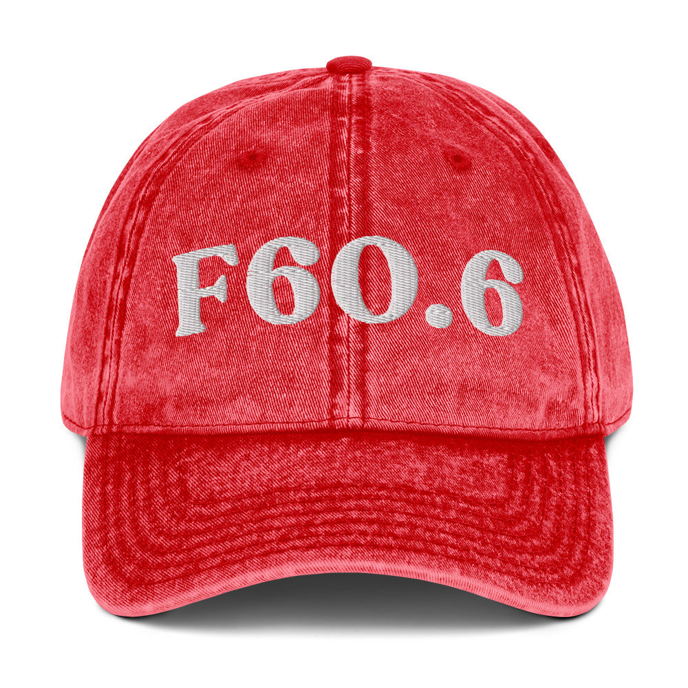 F60.6 Avoidant Personality Disorder - Red / White