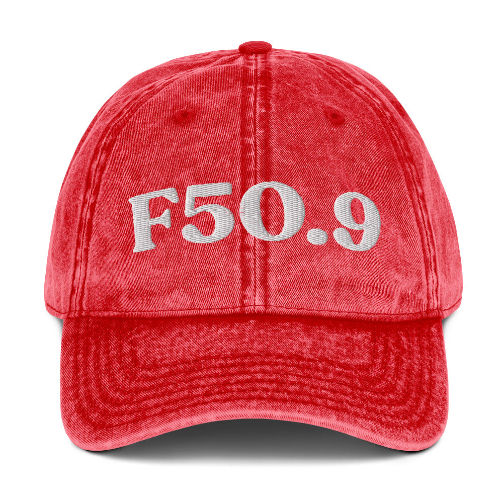 F50.9 Eating Disorder - Red / White